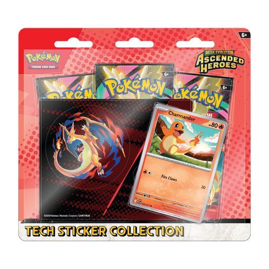 Mega Evolution: Ascended Heroes Tech Sticker Collection - Charmander