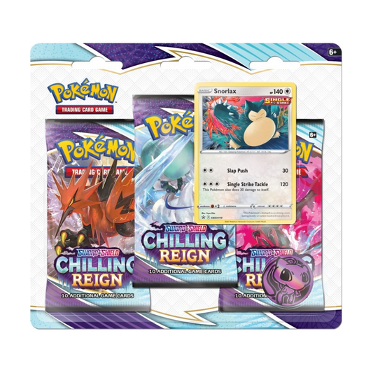 Chilling Reign 3 Pack Blister [Snorlax]