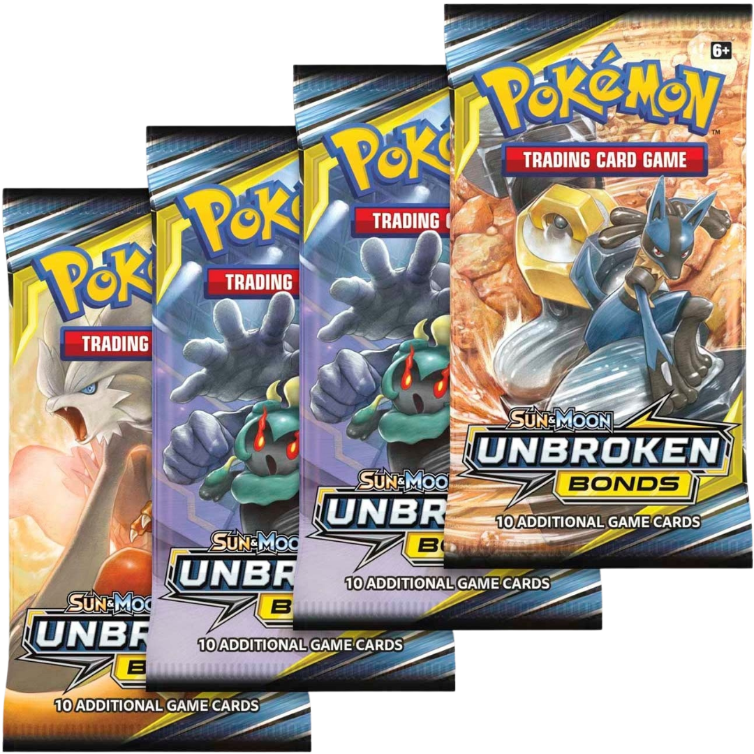 Unbroken Bonds Booster Pack Art Bundle [Set of 4]
