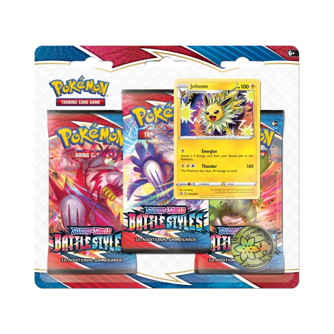 Battle Styles 3 Pack Blister [Jolteon]
