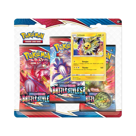 Battle Styles 3 Pack Blister [Jolteon]