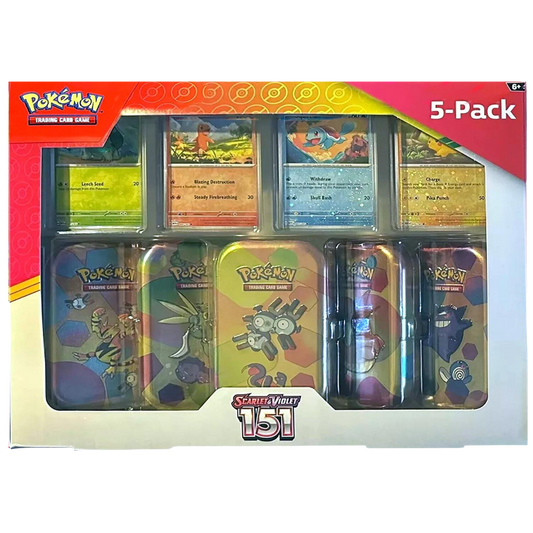 Costco Pokemon Scarlet & Violet 151 Mini Tin 5-pack (Magneton)