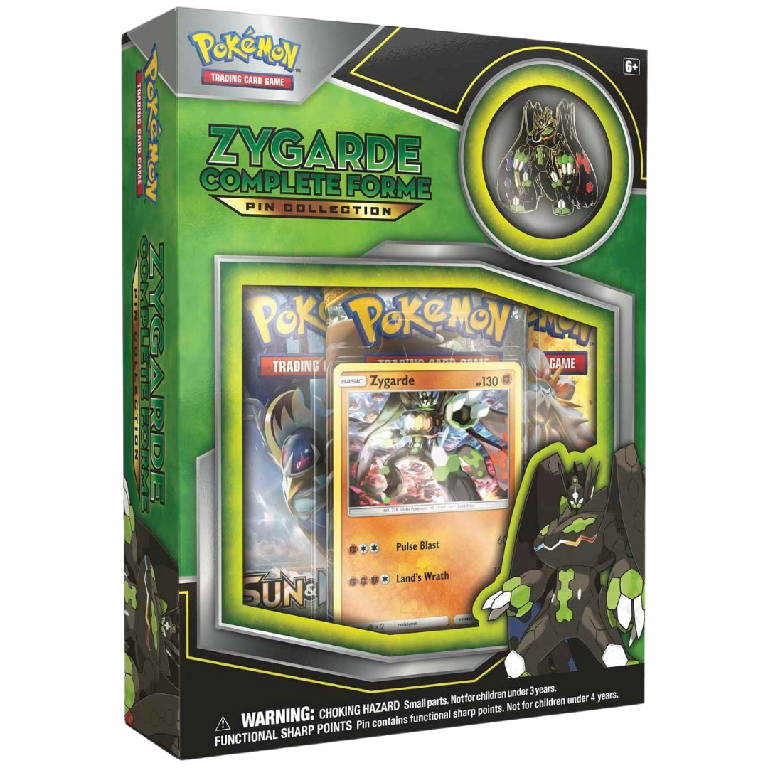 Zygarde Complete Forme Pin Collection