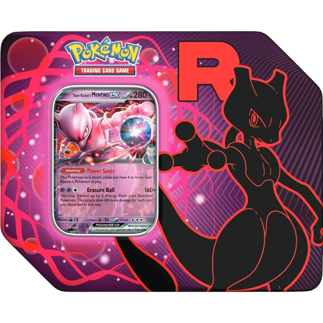 Team Rocket Tin [Team Rocket's Mewtwo ex]