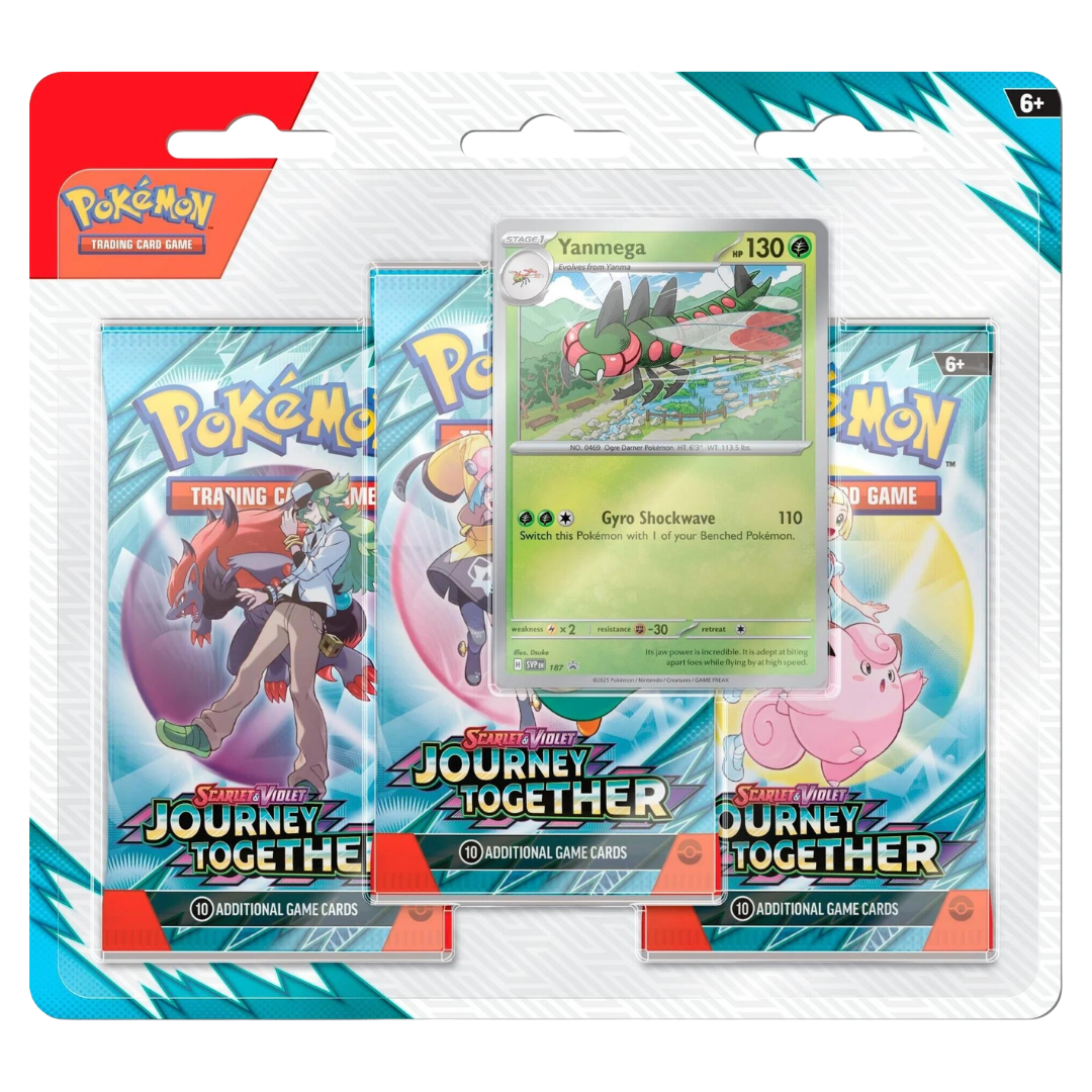 Journey Together 3 Pack Blister [Yanmega]