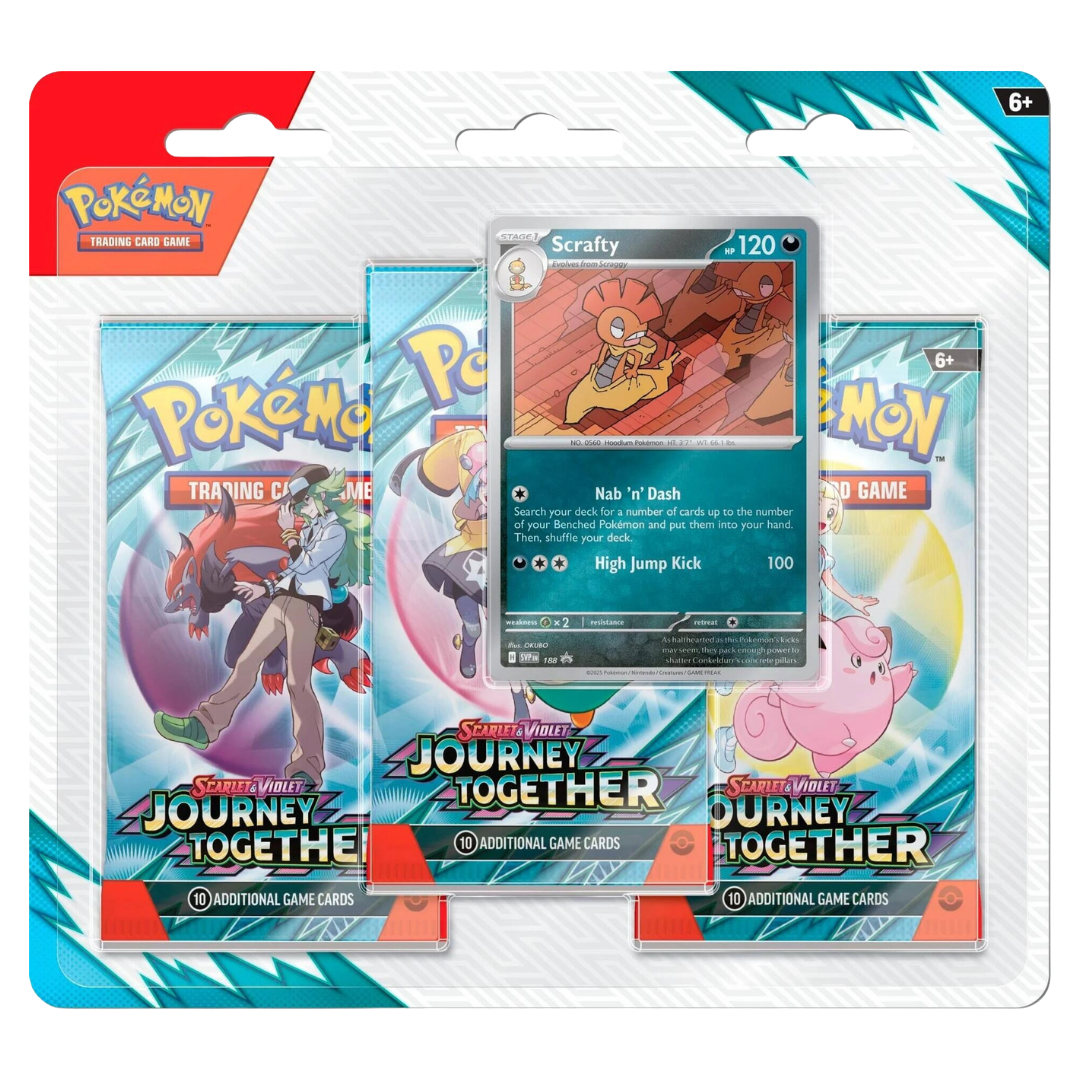 Journey Together 3 Pack Blister [Scrafty]