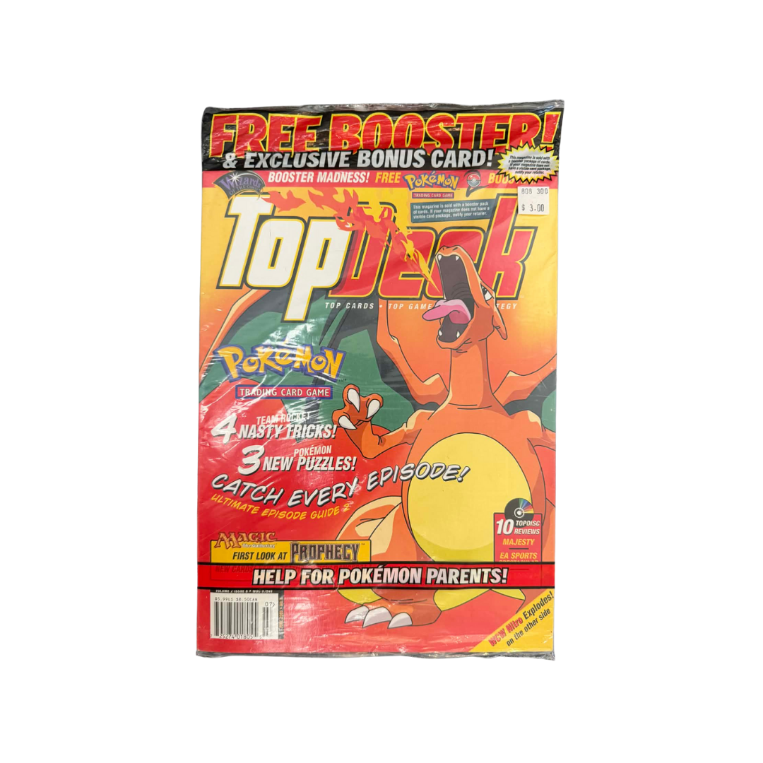 Top Deck Magazine + Base Set 2 Booster Pack