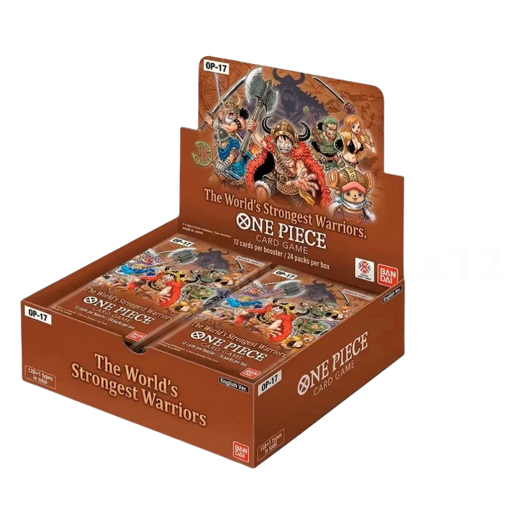 The World's Strongest Warriors Booster Box Case PRE ORDER