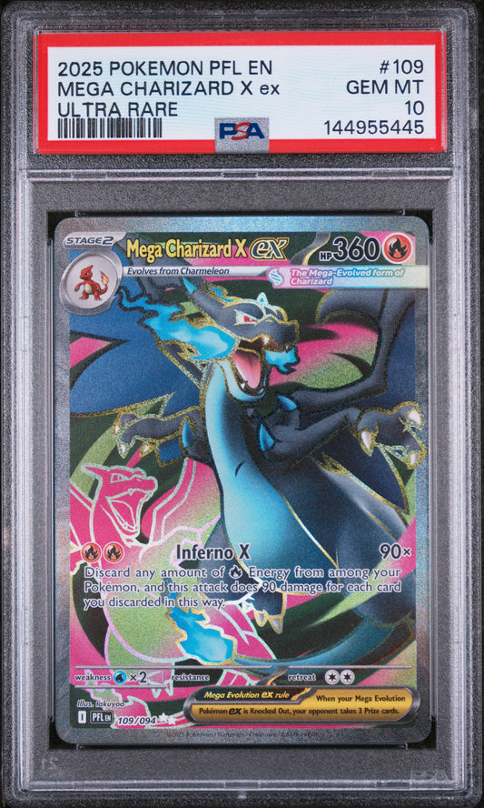 Mega Charizard X ex PSA 10