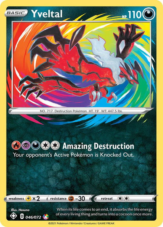 Yveltal 046/072 - NM
